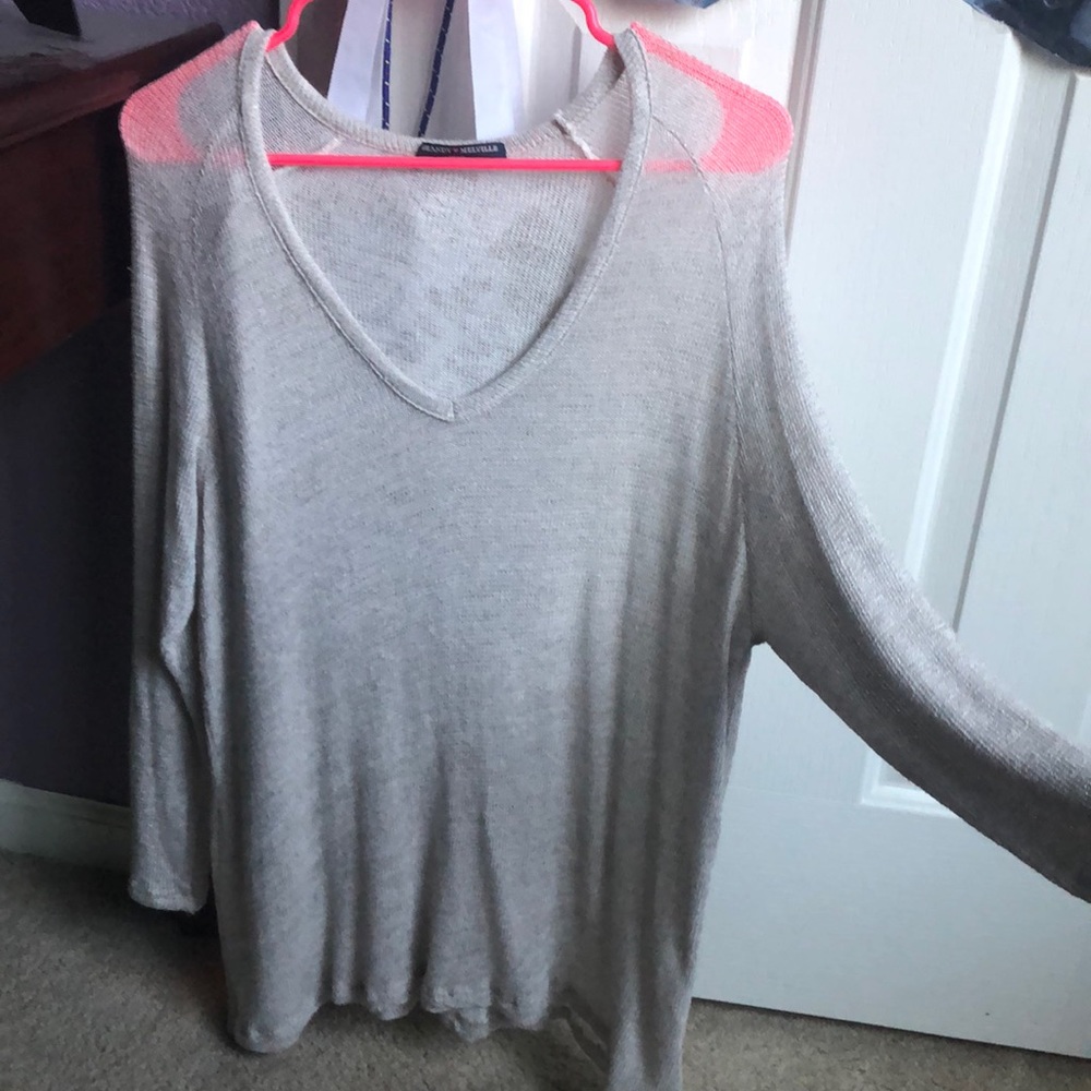 Thin oversized Brandy Melville long sleeve